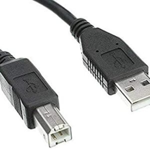 كابل طابعة - 1.5 متر لون اسود، لالطابعات - cable printer 1.5m black