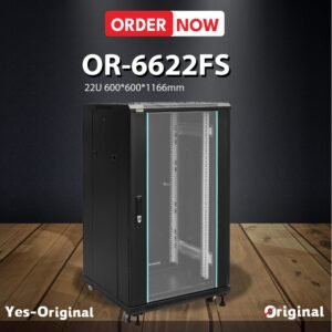 راك 22u مستورد مقاس 60* 60 اوريجينال لينك -  (RACK 22U 60*60 ORIGINAL LINK (OR-6622FS