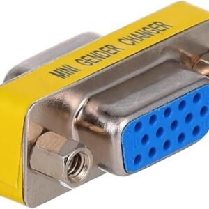 موصل فيجا 15 بن نتاية الى نتاية، VGA، فضي - CONVERT VGA Female TO Female Gender