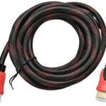 كابل HDMI 1080 بيكسل 3 متر اصدار 2.0 لاجهزة دي في دي 4K ثلاثية الابعاد وتعمل بالاشعة الزرقاء وبلاي ستيشن 3 والتلفزيون بدقة HD واكس بوكس وتلفزيون LCD HD، لاجهزة التلفاز - cable hdmi 3m sheild