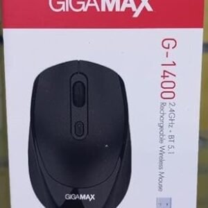 MOUSE GIGAMAX WIRELESS + BLUETOOTH + RECHARGABLE G-1400 - ماوس جيجا ماكس USB G1400
