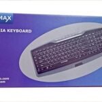 كيبورد وسائط متعددة من جيجا ماكس (GM-8000، اسود)