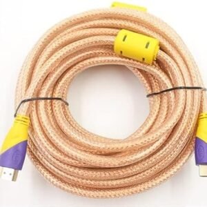 cable hd gold 20m - كابل اتش دي ذهبي - 20متر