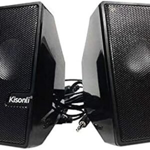 speaker kisonli S-555 - مكبر صوت للوسائط المتعددة T-555 من كيسونلي، منفذ الطاقة USB
