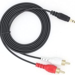 cable audio 2*1 / 3m - كابل صوت 2*1 بطول 3 متر
