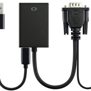 متوافق مع متعدد - كابل، أسود - cable vga to hd