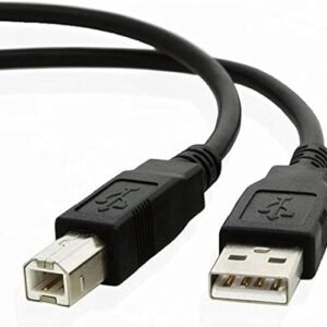 كابل USB للطابعة 3 متر - لون اسود، لكومبيوتر - بي سي - cable printer 3m 2k