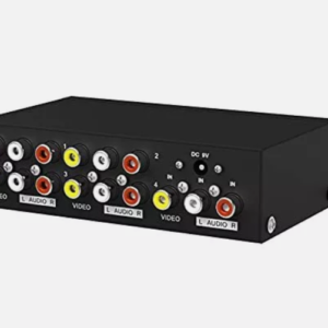 1 In 4 Out Video AV Splitter