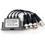 فيديو بالون لنقل الصورة + الصوت لمسافات بكابل كات 6 -VIDEO BALUN + AUDIO