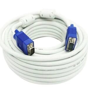 cable vga white 25m - كابل فيجا ابيض - 25 متر