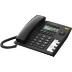 '-تليفون ارضي من الكاتيل تي 56 , اسود – Alcatel T56 Telephone – Black