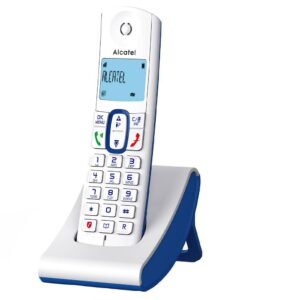 تليفون ارضى لاسلكي من الكاتيل - ابيض - Alcatel F630 Telephone - White