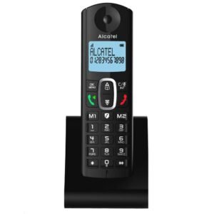 تليفون ارضى لاسلكي من الكاتيل - اسود - Alcatel F685 Telephone - BLACK