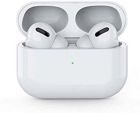 سماعات AirBuds Pro – بلوتوث لاسلكية مع علبة شحن – صوت نقي وخاصية إلغاء الضوضاء – أبيض