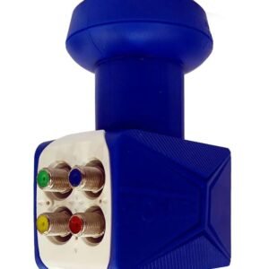 عدسة استقبال سيناتور زرقاء بأربعة مخارج – Senator Quad Output Blue LNB Ku-Band