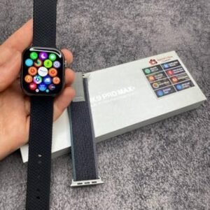 ساعة ذكية HK9 Pro Plus – تصميم راقٍ ومزايا صحية ورياضية – شاشة كاملة HD ومقاومة للماء