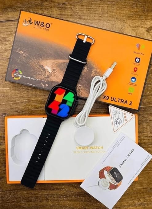 ساعة ذكية X9 ULTRA 2 – شاشة كاملة HD – مقاومة للماء – تتبع صحي ورياضة – تصميم أنيق وعصري - الصورة 3