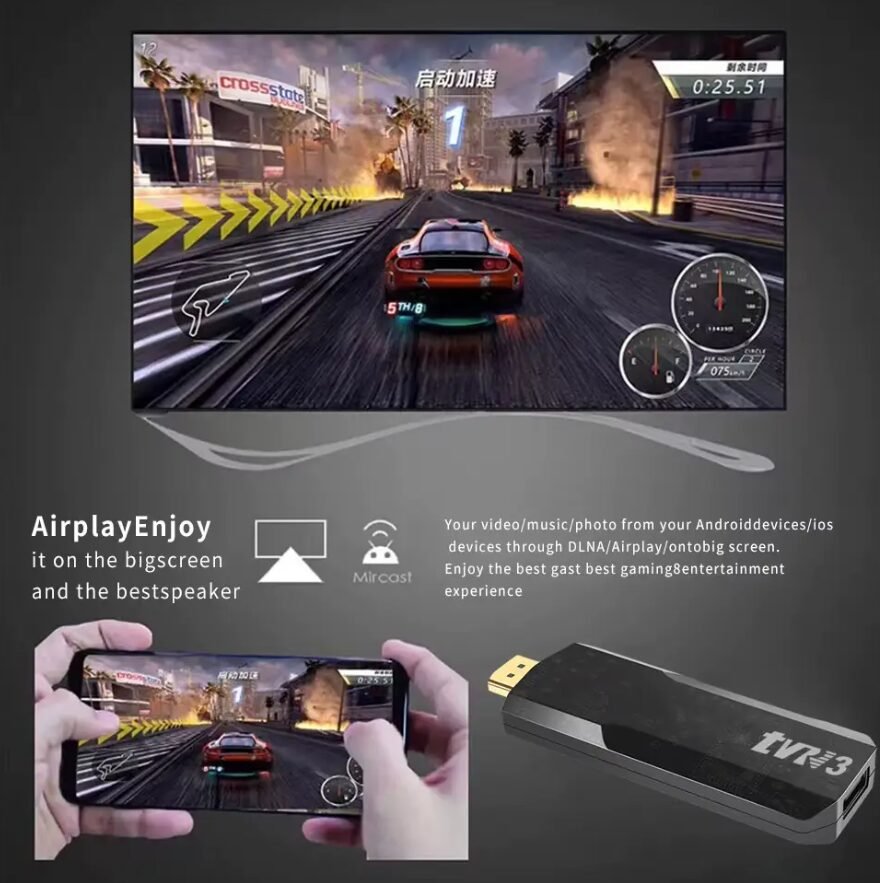 جهاز Android TV Stick لتحويل تلفزيون عادي إلى تلفزيون ذكي - الصورة 4
