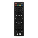 جهاز تحكم عن بعد ريموت LM – بديل عالي الجودة متوافق مع أجهزة الاستقبال الفضائي والتلفزيونات الذكية