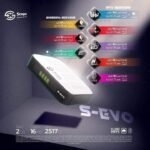 ريسيفر سكوپ S-EVO – جهاز IPTV احترافي لبث القنوات عبر الإنترنت (اشتراك 9سنوات وثلاث شهور اي بي تي في + سنتين شيرينج+ ضمان سنه) -  (1year warranty) + (9years + 3 months IPTV ) + (2 years sharing)   Scope S-EVO IPTV Receiver – Professional Internet TV Streaming Device