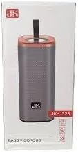 سماعة بلوتوث جيه كيه (JK‑1323) - JK‑1323 Portable Bluetooth Speaker – 5 W, TF/USB/BT Playback - الصورة 3