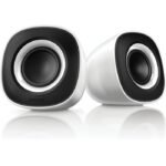 سماعة فيليبس موديل (SPA2201) - Philips SPA2201 USB Multimedia Mini Speakers 2.0