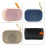 سماعة  بولوتوث هيرلي ( موديل HR‑217) - Hurrylee HR‑217 Portable Wireless Speaker with Bluetooth, USB, AUX & TF Card