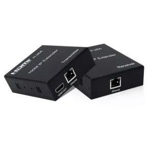 اكستندر HDMI عبر الشبكة لمسافة 150 متر – نقل بالصوت والصورة عبر كابل شبكة(IP) - 150 m hdmi ip Extender