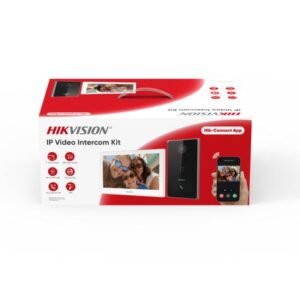 طقم انتركم مرئي هيكفيجن DS-KIS608-P للفلل والمنازل - Hikvision DS-KIS608-P Video Intercom Kit