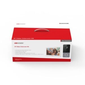 طقم انتركم مرئي هيكفيجن DS-KIS607-S للفلل والمنازل - Hikvision DS-KIS607-S Video Intercom Kit