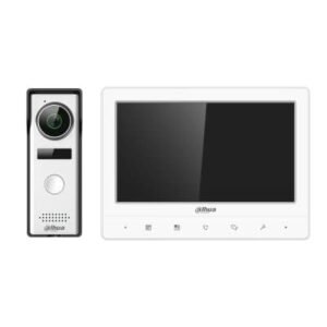 انتركم مرئي داهوا Dahua KTA02 – شاشة 7 إنش - Dahua KTA02 Analog Video Intercom Kit – 7″ Display
