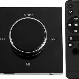 امبليفير صوت حائطي ذكي اسود Master MT-BA-425VR Black - Master MT-BA-425VR Smart Wall-Mount Amplifier Bluetooth USB/TF