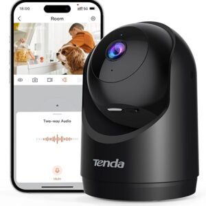 CAMERA WIRLESS TENDA CP3 BLACK/كاميرا تيندا وايرلس 3 ميجا متحركه