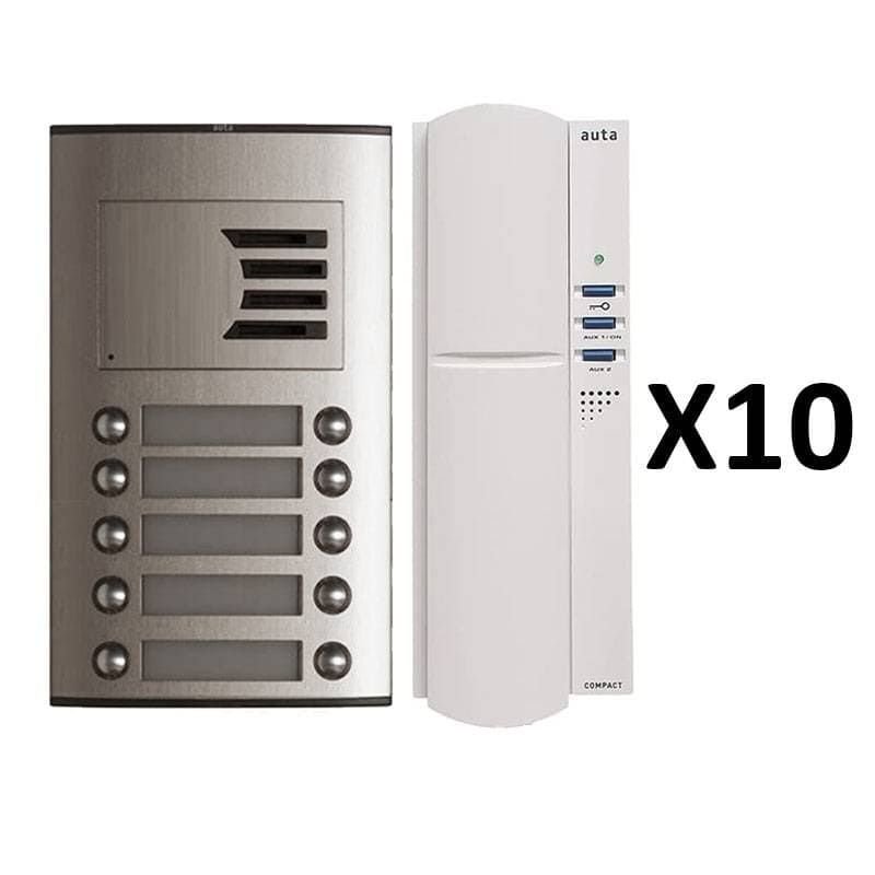 إنتركوم اوتا صوتي، 10 خطوط من أوتا