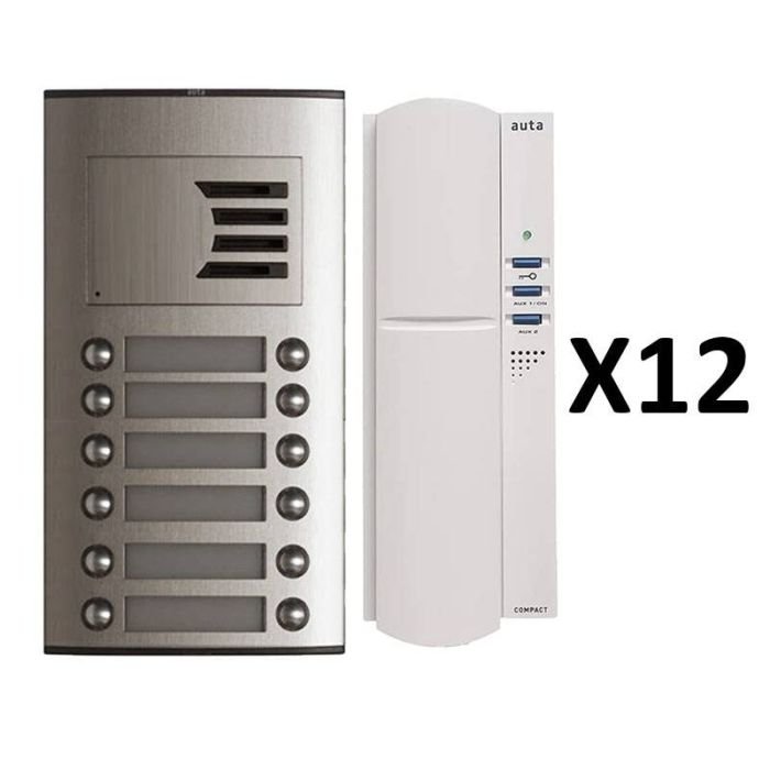 إنتركوم اوتا صوتي، 12 خط، أسباني من أوتا